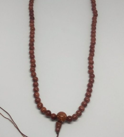 Handmade 108 Sunstone Mala.(Crystal Stone Rosary)
