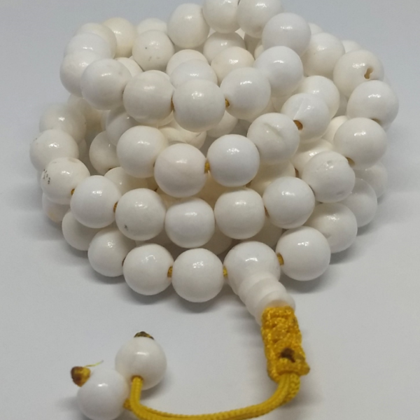 Handmade 108 Matar Mala. (108 Seashells/Conch Shells Beads Rosary )