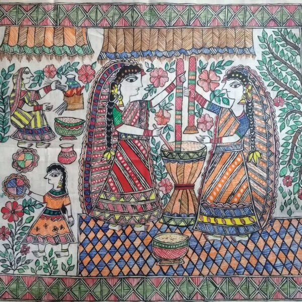 Madhubani Painting Rural Culture