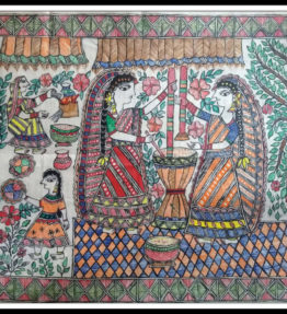 Madhubani Painting Of Mithila Rural Culture (Mithila Art)